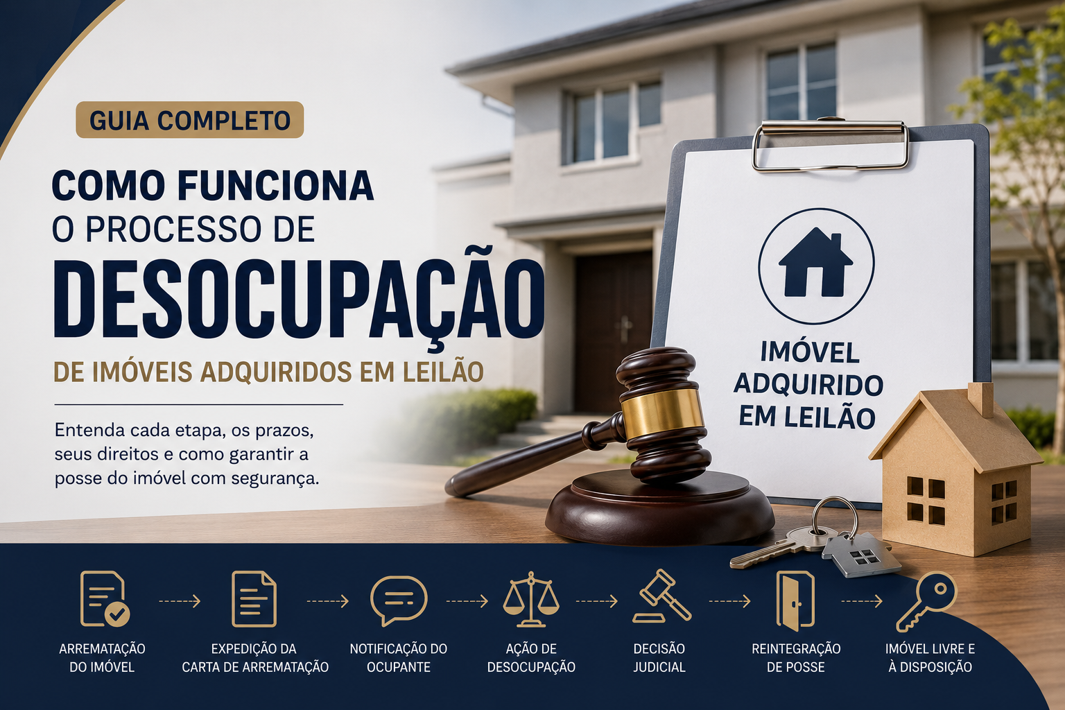 Como Funciona a Desocupação de Imóvel Comprado em Leilão