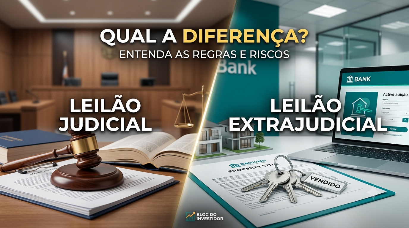 Qual a Diferença Entre Leilão Judicial e Extrajudicial? 