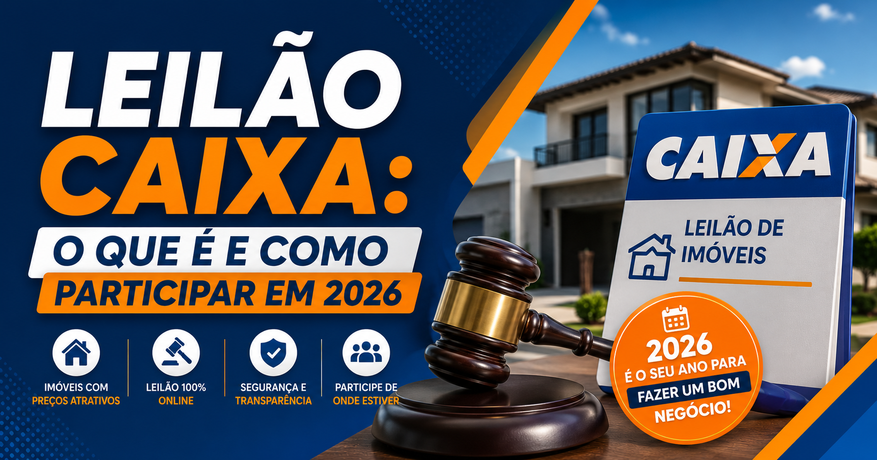 Leilão Caixa: O Que É e Como Participar em 2026