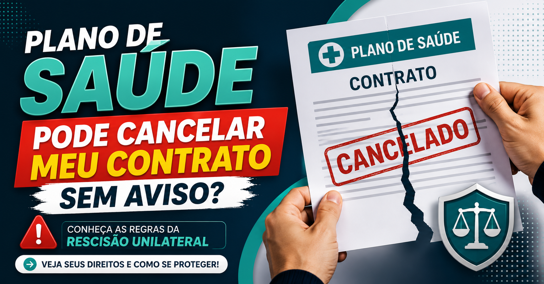 Plano de Saúde Pode Cancelar Meu Contrato Sem Aviso? Veja as Regras de Rescisão Unilateral