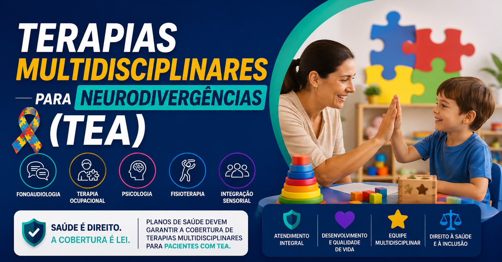 Plano de Saúde Negou Terapias para Autismo (TEA)? Entenda Seus Direitos em 2026