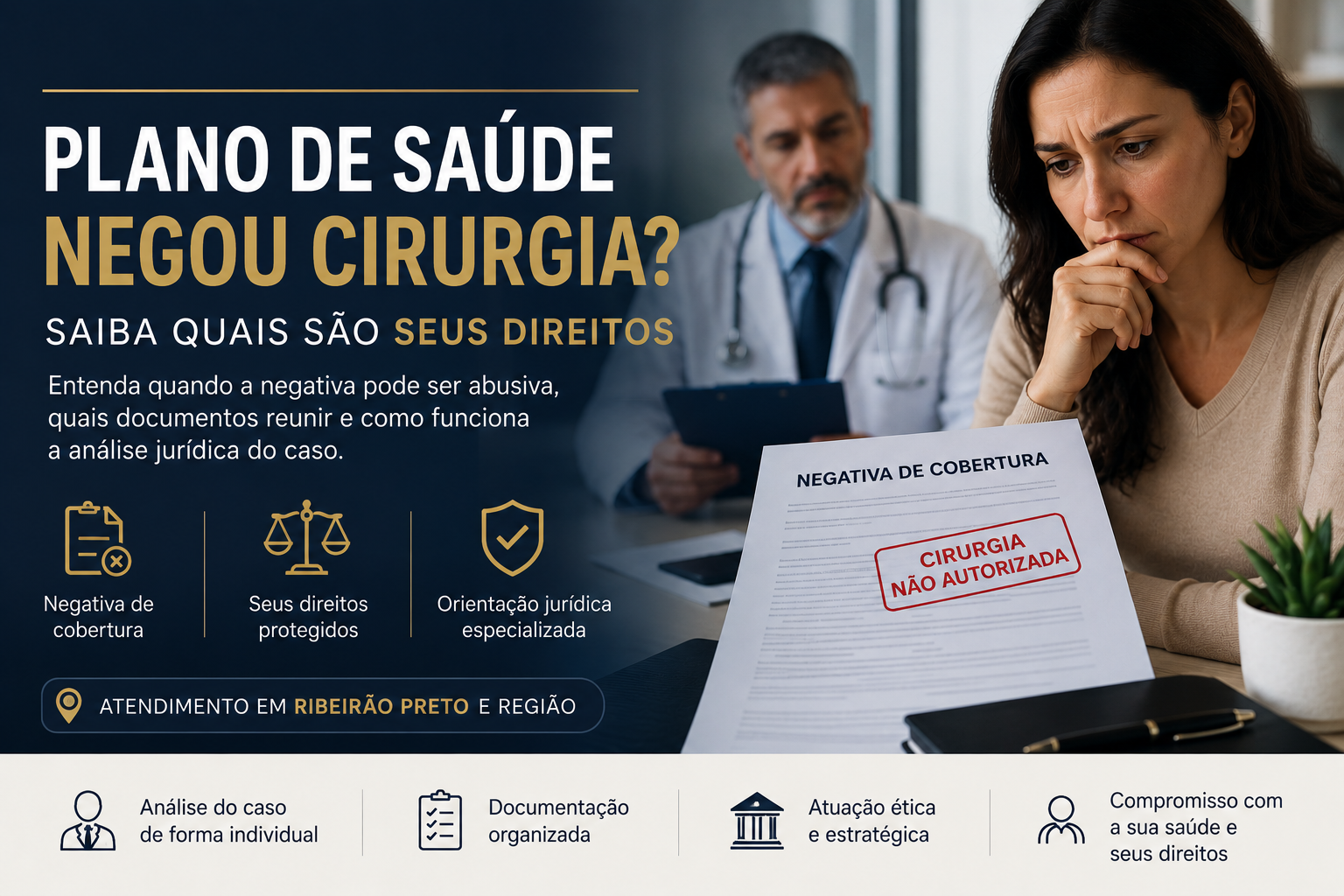 PLANO DE SAÚDE NEGOU CIRURGIA? SAIBA QUAIS SÃO SEUS DIREITOS
